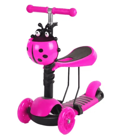 ¡2 en 1! Scooter Monopatín Ajustable – Para Niños y Niñas2