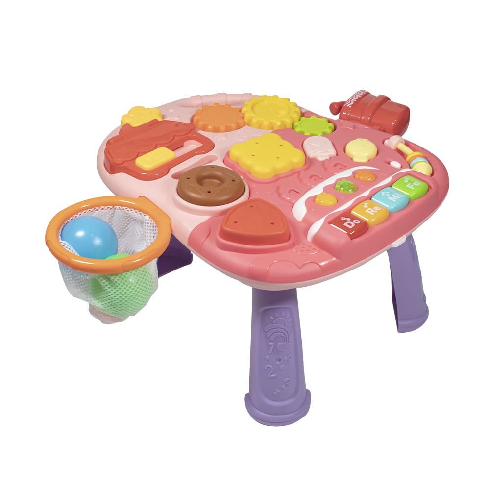 Andador 2 en 1 con Mesa de Actividades – Juguete Educativo para Bebés4