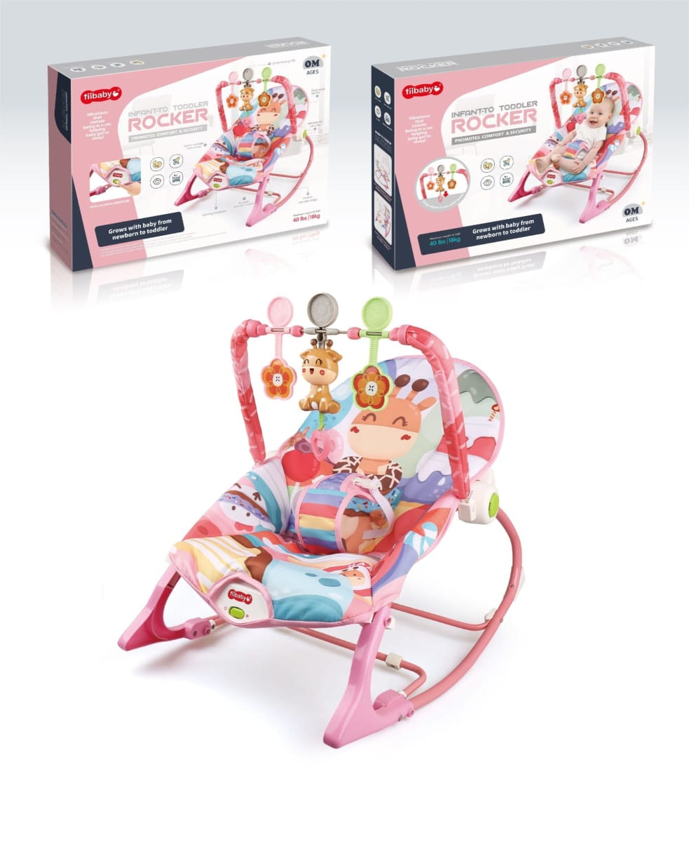 Silla Nido Mecedora Musical Para Bebés1