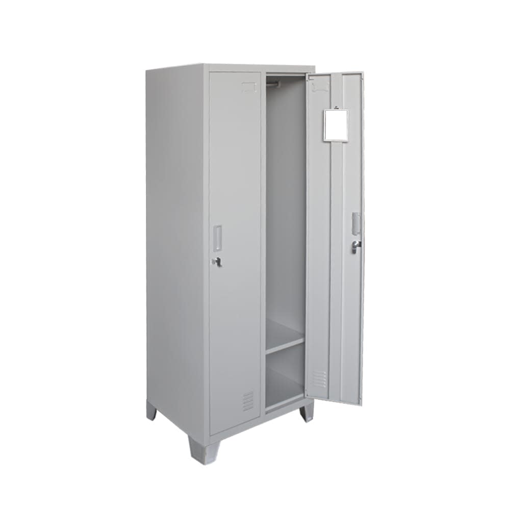 Locker Metálico - 2 Cuerpo 2 Puertas con Portacandado | Casillero Onloop PRO2