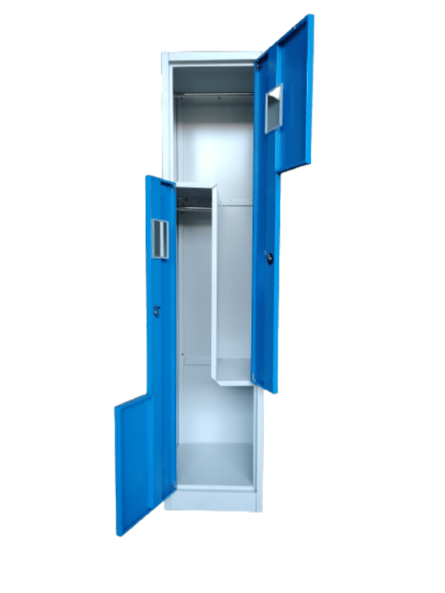 Locker Metálico - 1 Cuerpo 2 Puertas tipo L | Casillero Onloop PRO1