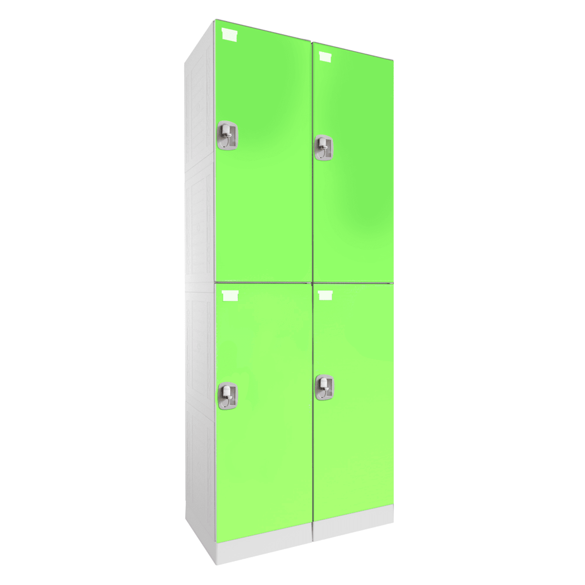 Locker Plástico 2 Cuerpo 4 Puertas – Importado1