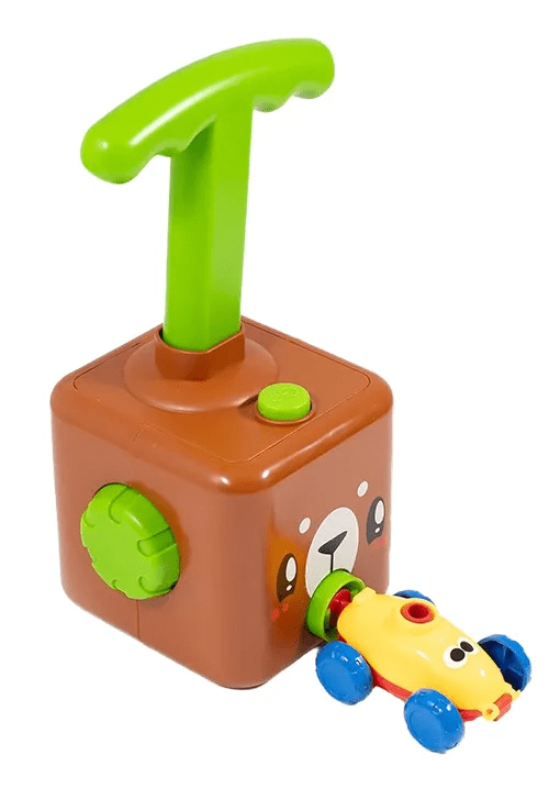 lobo Propulsado para Niños – Juguete Educativo con Diseño de Rana y Oso2