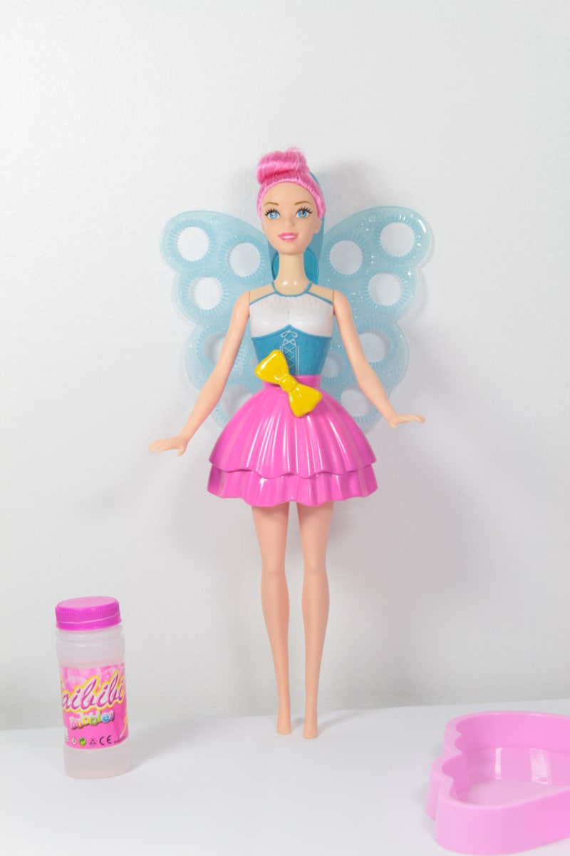 Muñeca Hada con Alas y Burbujas – Juguete Interactivo y Colorido para Niñas Fantásticas1
