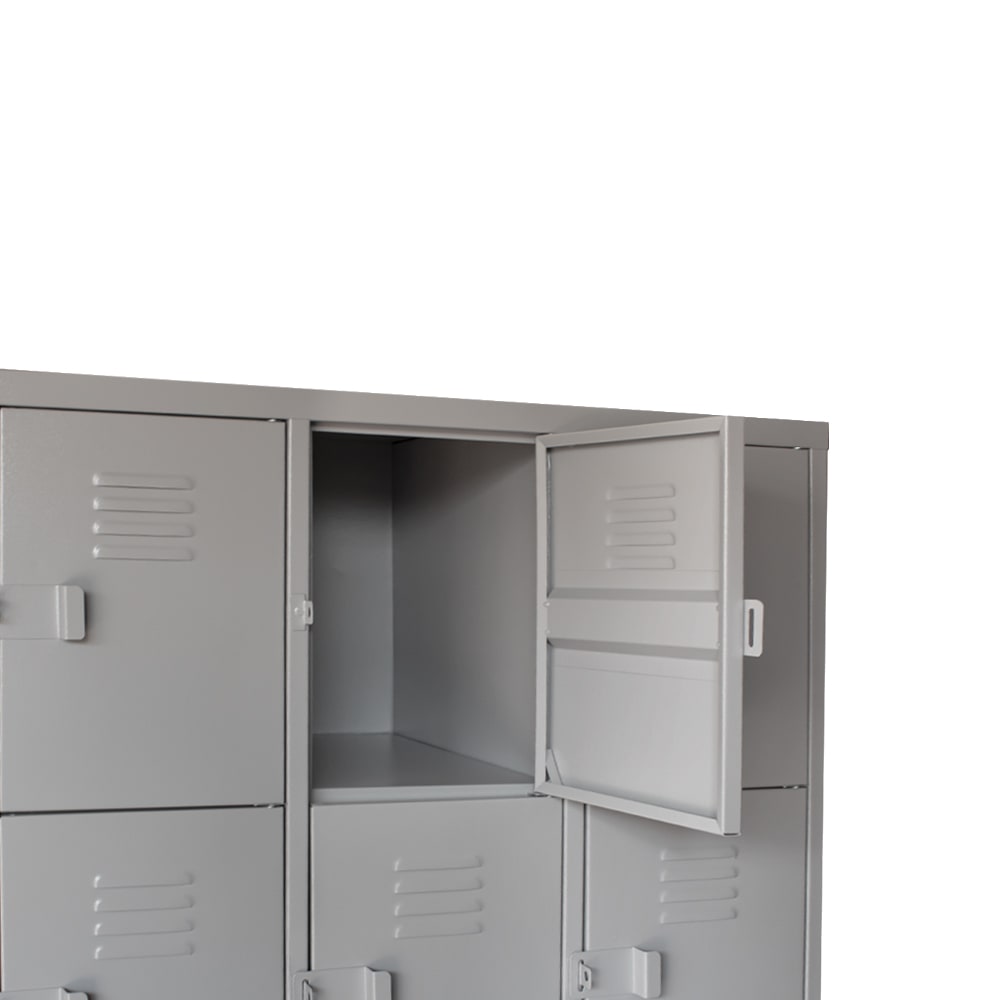 Locker Metálico 3 Cuerpos 12 Puertas | Casillero Nacional3