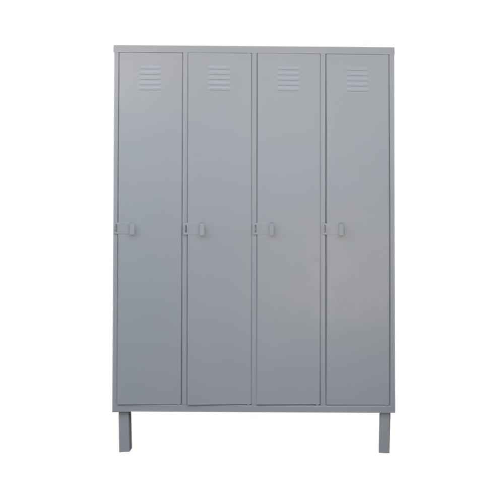 Locker Metálico 4 Cuerpos 4 Puertas | Casillero Nacional4