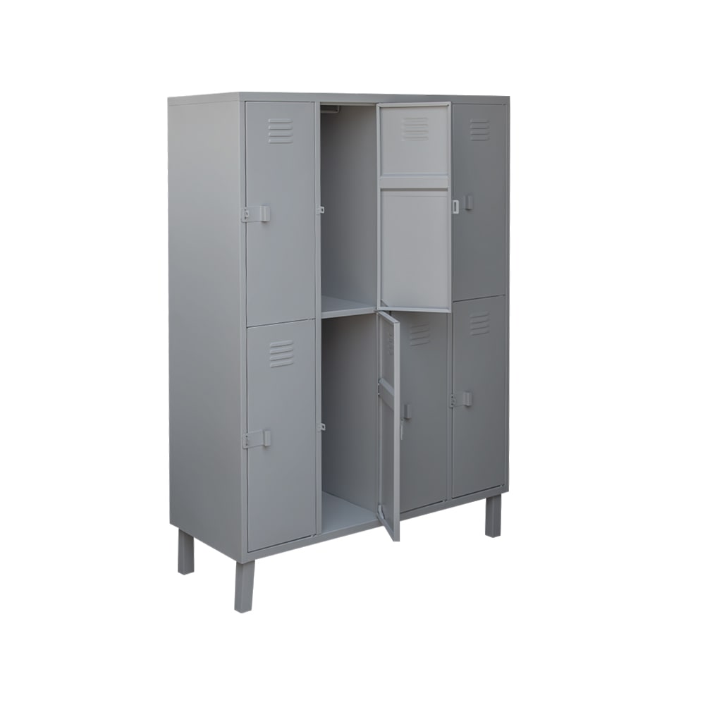 Locker Metálico 4 Cuerpos 8 Puertas | Casillero Nacional2