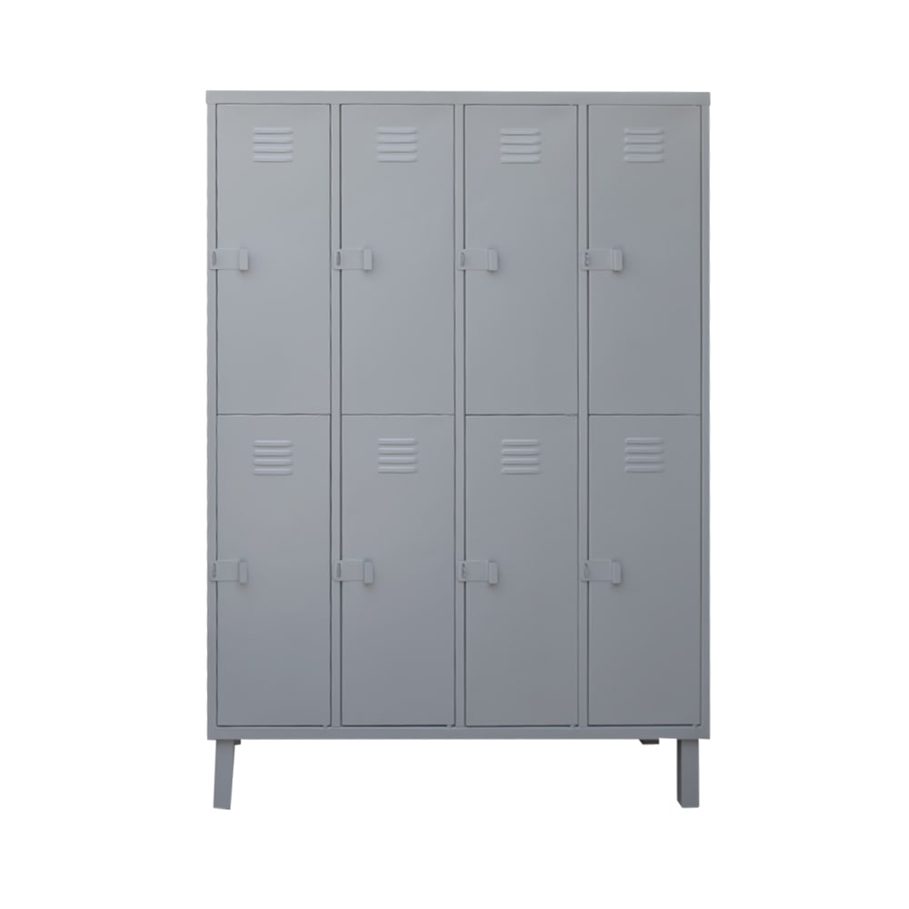 Locker Metálico 4 Cuerpos 8 Puertas | Casillero Nacional4