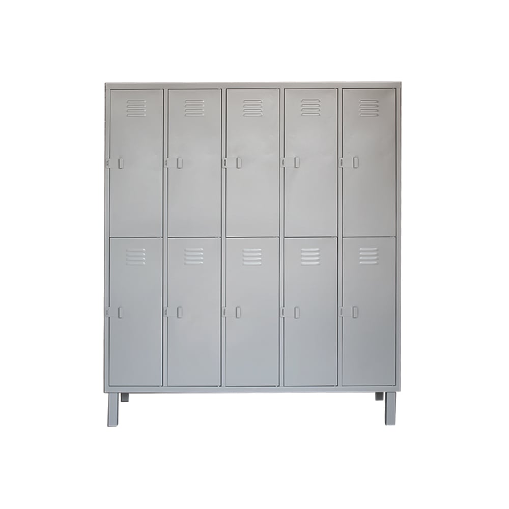 Locker Metálico 5 Cuerpos 10 Puertas | Casillero Nacional1