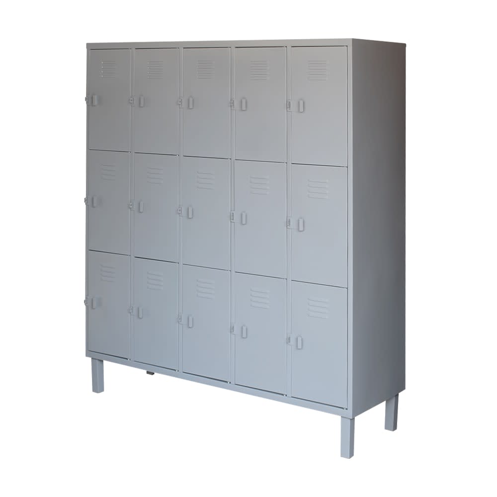 Locker Metálico 5 Cuerpos 15 Puertas | Casillero Nacional4