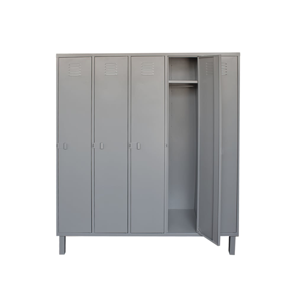 Locker Metálico 5 Cuerpos 5 Puertas | Casillero Nacional1