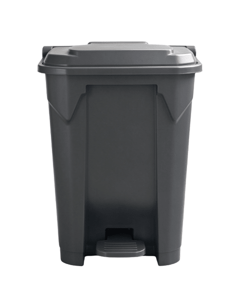 Basurero con pedal 80 litros | polipropileno | apto reas9