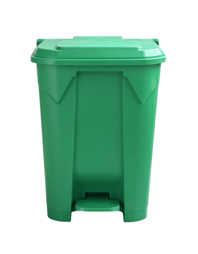Basurero con pedal 80 litros | polipropileno | apto reas7