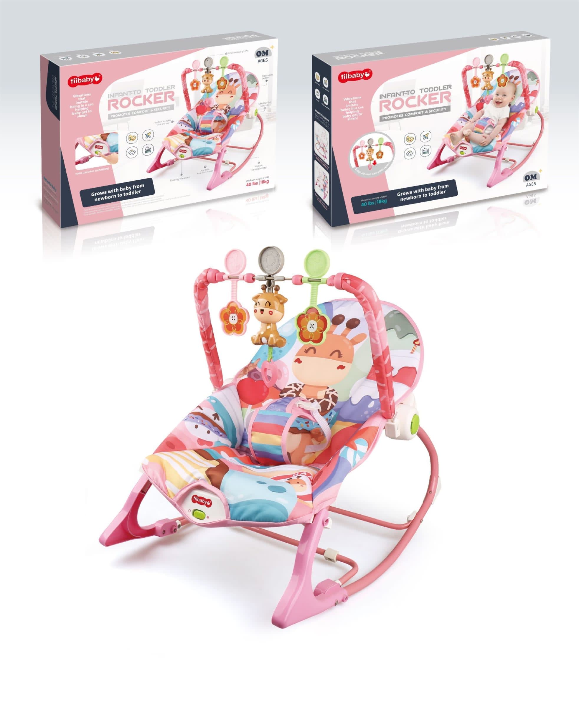 Silla Nido Mecedora Musical Para Bebés