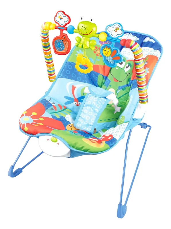 Mecedora Musical Vibrador Silla Nido Para Bebés Infantes