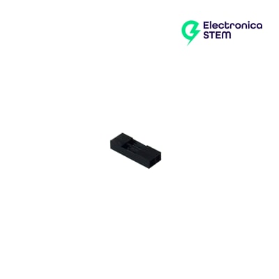 Conector Dupont hembra 2 pines 2.54mm1
