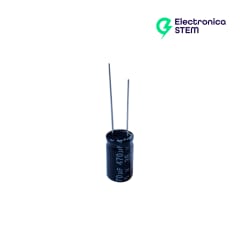 Capacitor electrolítico 470µF 35V 10x17mm