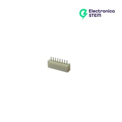 Conector JST XH macho 8 pines 2.54mm (recto)