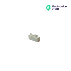 Conector JST XH macho 7 pines 2.54mm (recto)