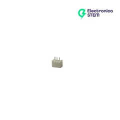 Conector JST XH macho 3 pines 2.54mm (recto)