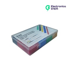 Kit 530 tubos termoretráctiles de colores