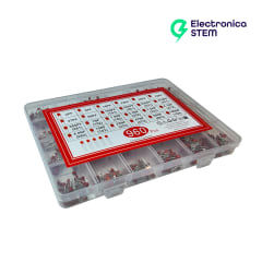 Kit 960 capacitores cerámicos 2pF–100nF surtidos