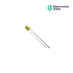 LED Difuso Amarillo 3 mm (2V, 20mA)