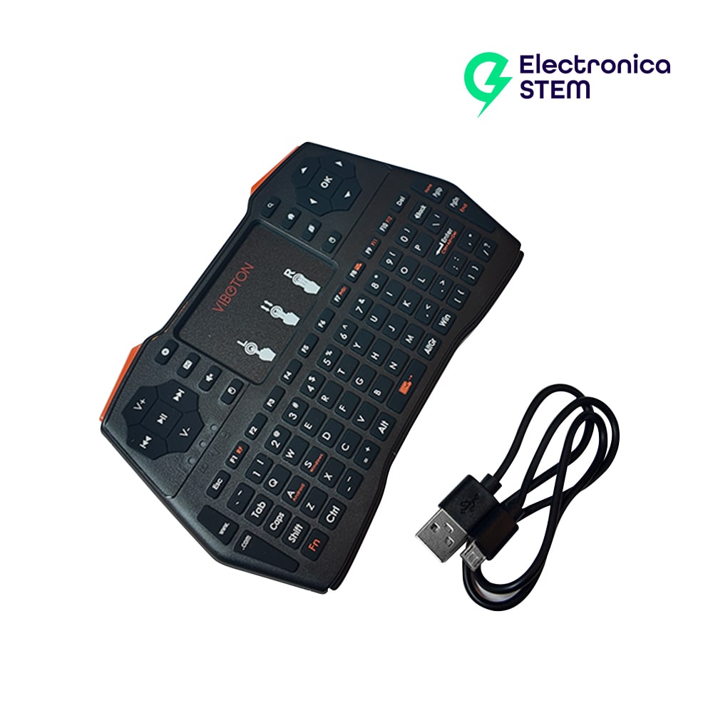 Mini teclado inalámbrico I8 Plus 2.4GHz con touchpad 0