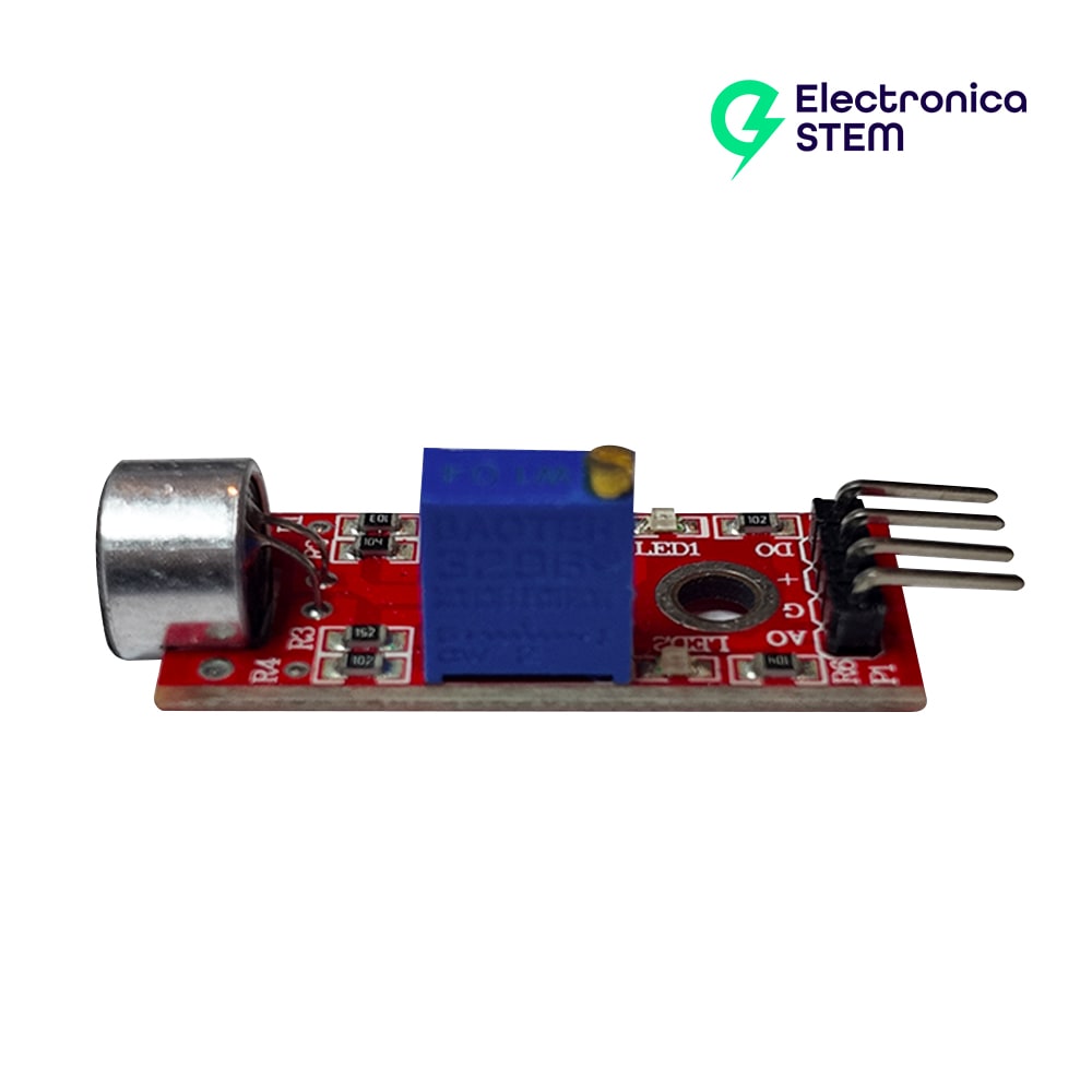 Módulo sensor de sonido KY-037 alta sensibilidad1