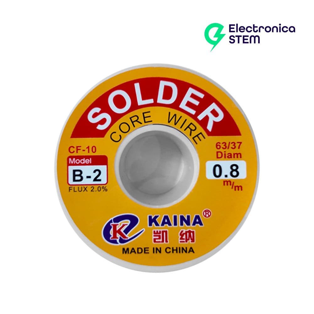 Rollo de Estaño 0.8mm de 100g 63/371