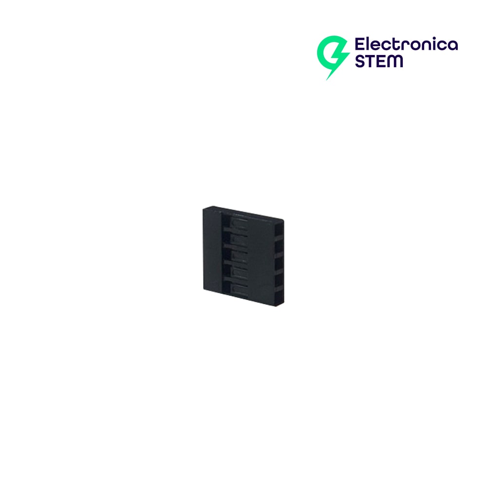 Conector Dupont hembra 5 pines 2.54mm1