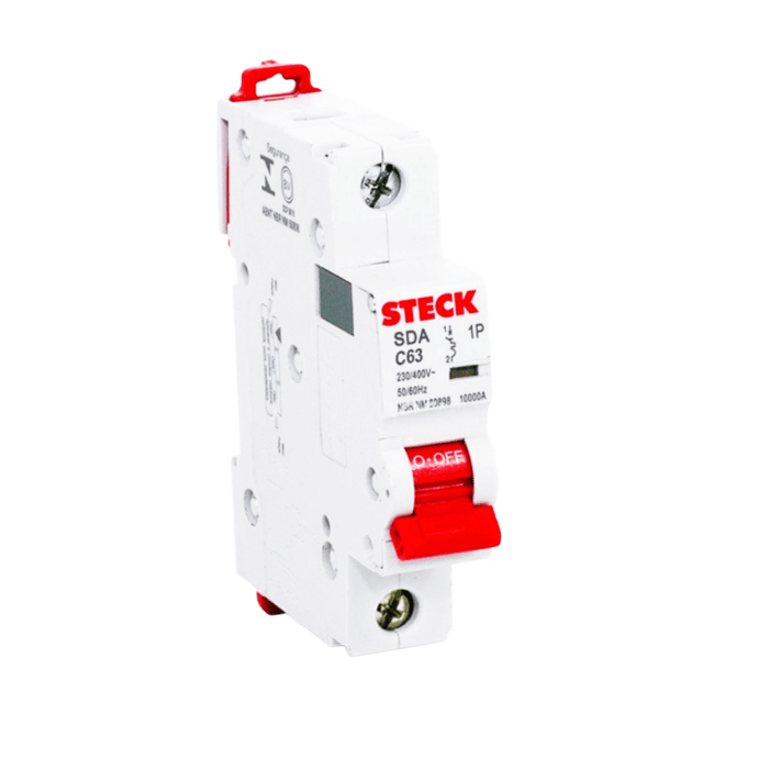 INTERRUPTOR AUTOMATICO 1X63A 10K STECK
