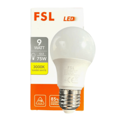 Ampolleta LED 9W E27 3000°