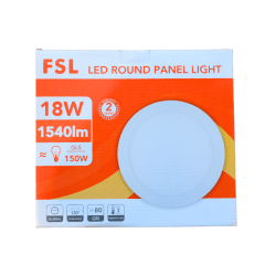 FOCO EMBUTIDO LED 18W 6500º REDONDO