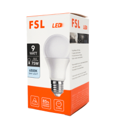 Ampolleta LED 9W E27 6500K