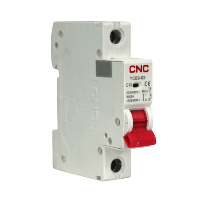 INTERRUPTOR TERMOMAGNETICO AC 1X10A 6KA CNC1