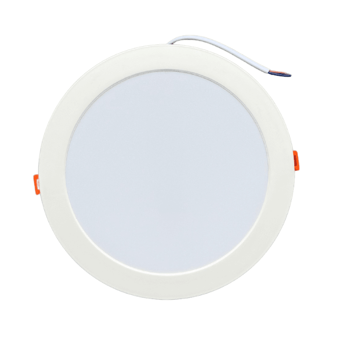FOCO Embutido LED 20W 6500° REDONDO PLASTICO2