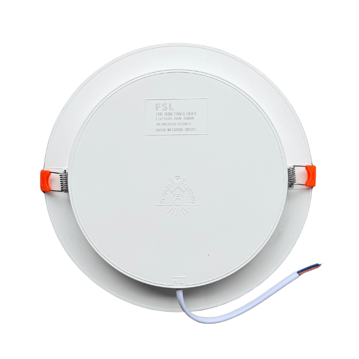 FOCO Embutido LED 20W 6500° REDONDO PLASTICO3