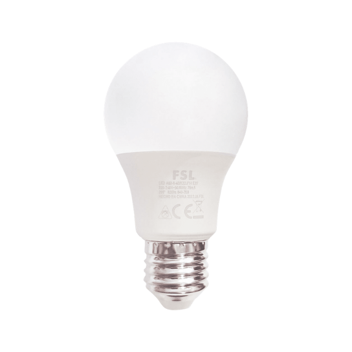 Ampolleta LED 9W E27 6500K2