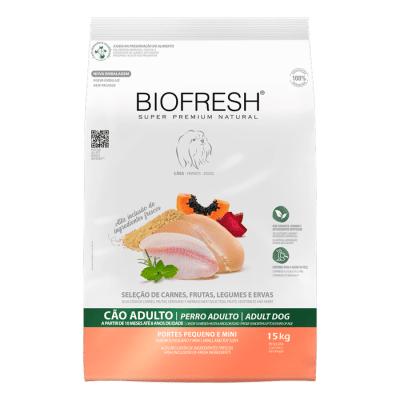BIOFRESH SP PERRO ADULTO RAZA PEQUEÑA Y MINI1