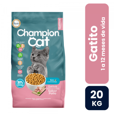 CHAMPION CAT GATITOS 20 KG1