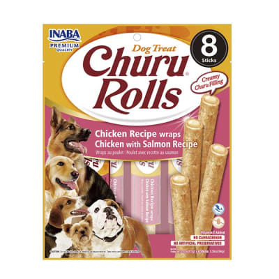 CHURU ROLLS DOG POLLO CON SALMÓN 12GR 8 TUBOS1