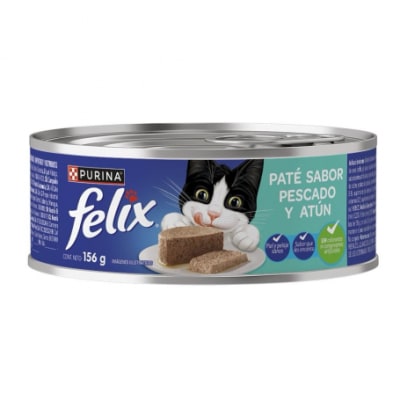 LATA FELIX PESCADO Y ATUN PATE 156 GR1