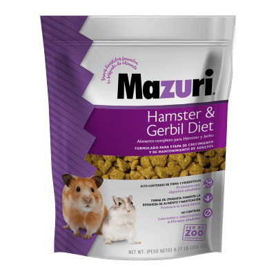 MAZURI PARA HAMSTER Y JERBO 350 GR1