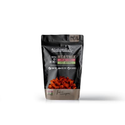 NATURALISTIC MEATMIX LAMB W/ SPINACH & BEEF W/ APPLE 100 GR1