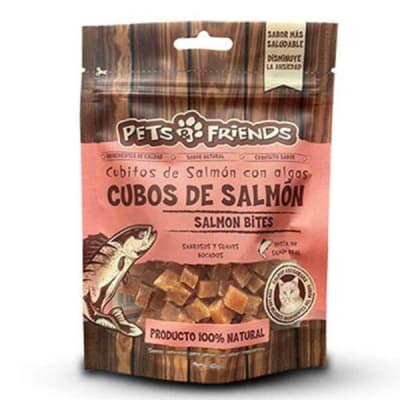 PETS FRIENDS SNACK GATO CUBOS DE SALMON 65 GR1
