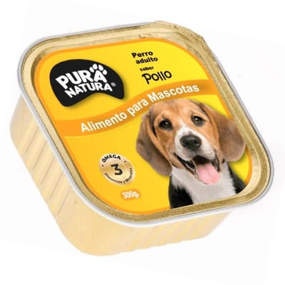 PURA NATURA PERRO SABOR POLLO 300 GR1
