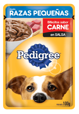 SACHET PEDIGREE ADULTO RAZA PEQUEÑA CARNE 100 GR1