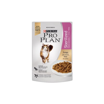 SACHET PRO PLAN GATO ESTERILIZADO POLLO 85 GR1