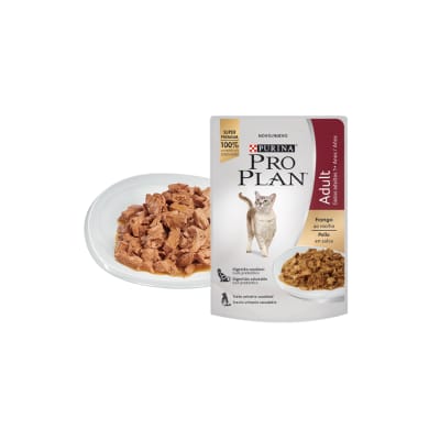 SACHET PRO PLAN GATO ADULTO POLLO 85 GR1